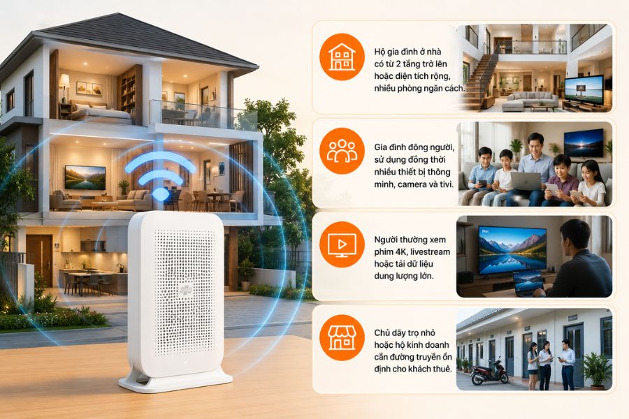 Gói Sky F1 FPT chuyên biệt cho nhà cao tầng hoặc diện tích rộng