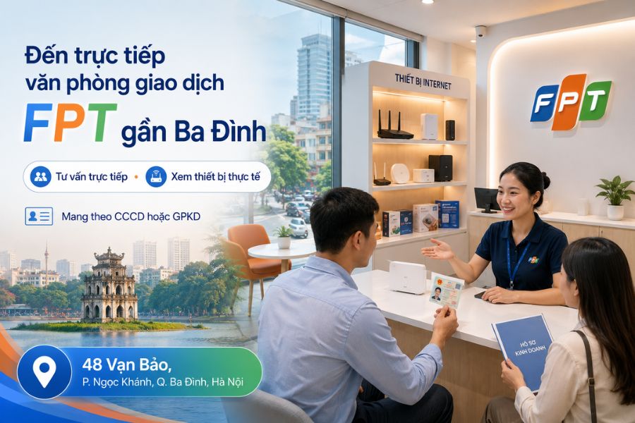 lắp mạng FPT Ba Đình