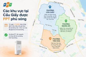 Cầu Giấy sau sắp xếp hành chính chỉ còn ba phường, áp dụng từ 1/7/2025.