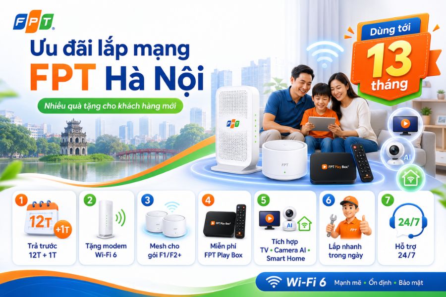 lắp mạng fpt hà nội