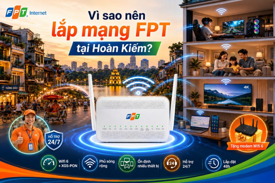 Lắp mạng Hoàn Kiếm