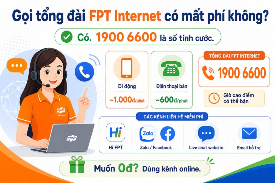 tổng đài fpt internet