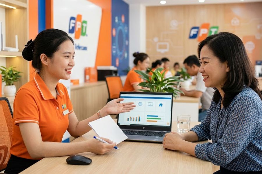 Ưu đãi khi lắp mạng wifi FPT
