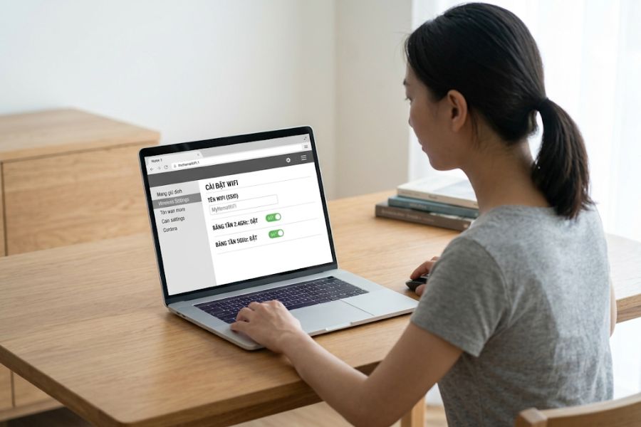 Modem WiFi không sáng đèn