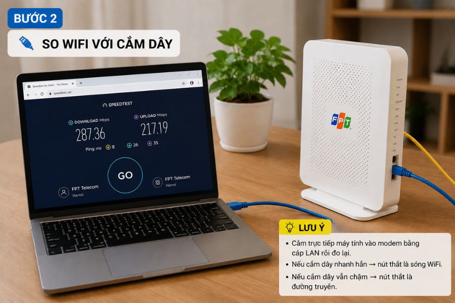 tăng tốc internet win 10