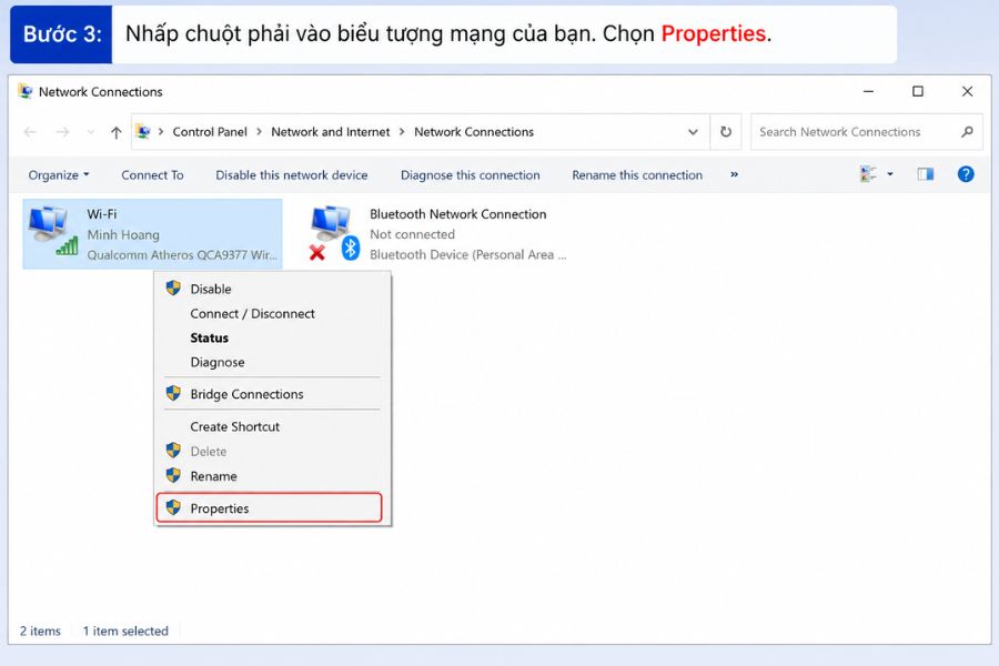 tăng tốc internet win 10