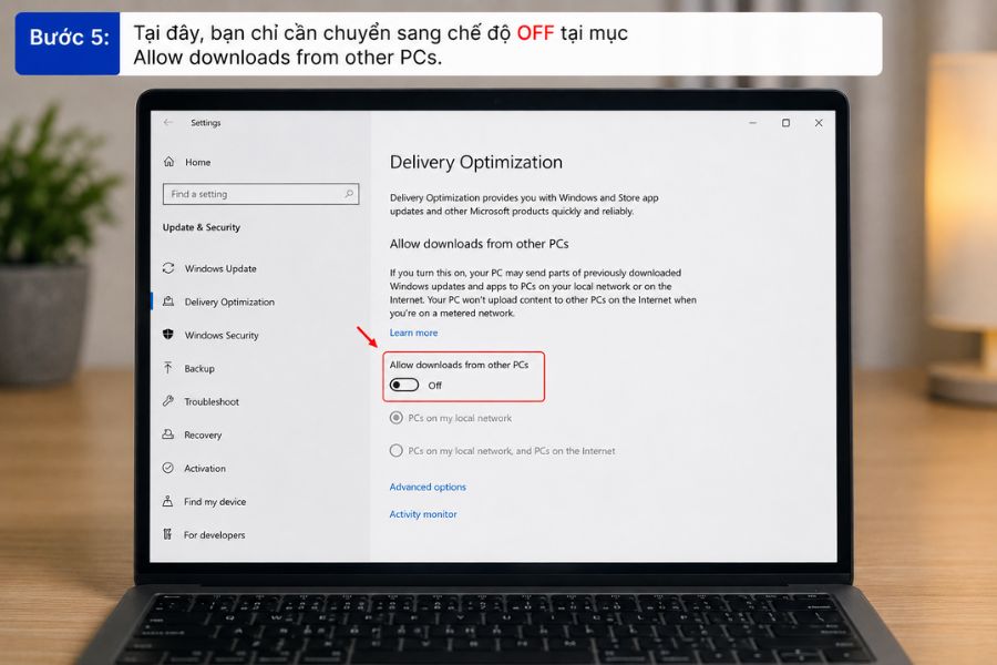 tăng tốc internet win 10