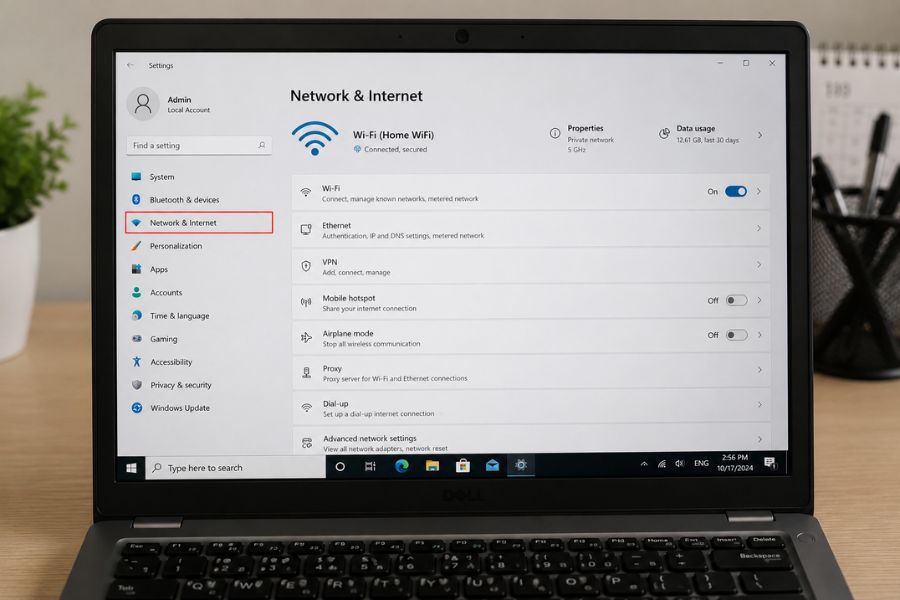 Wifi không có quyền truy cập internet