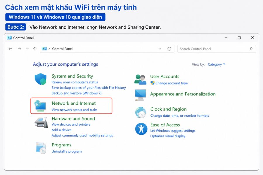 cách xem mật khẩu wifi