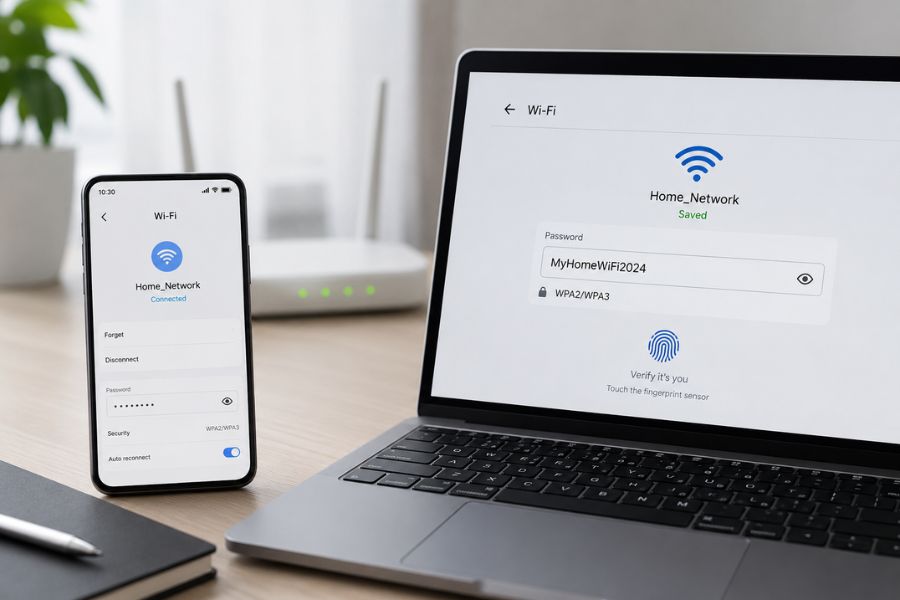 cách xem mật khẩu wifi