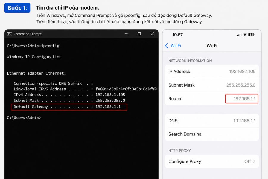 Cách xem mật khẩu WiFi