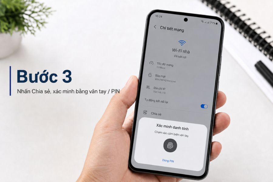 cách xem mật khẩu wifi