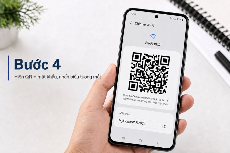 cách xem mật khẩu wifi
