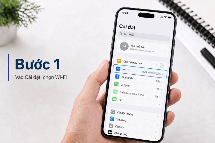 cách xem mật khẩu wifi