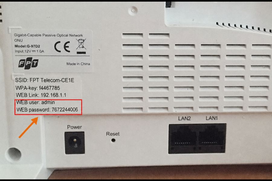 cách đổi tên wifi fpt