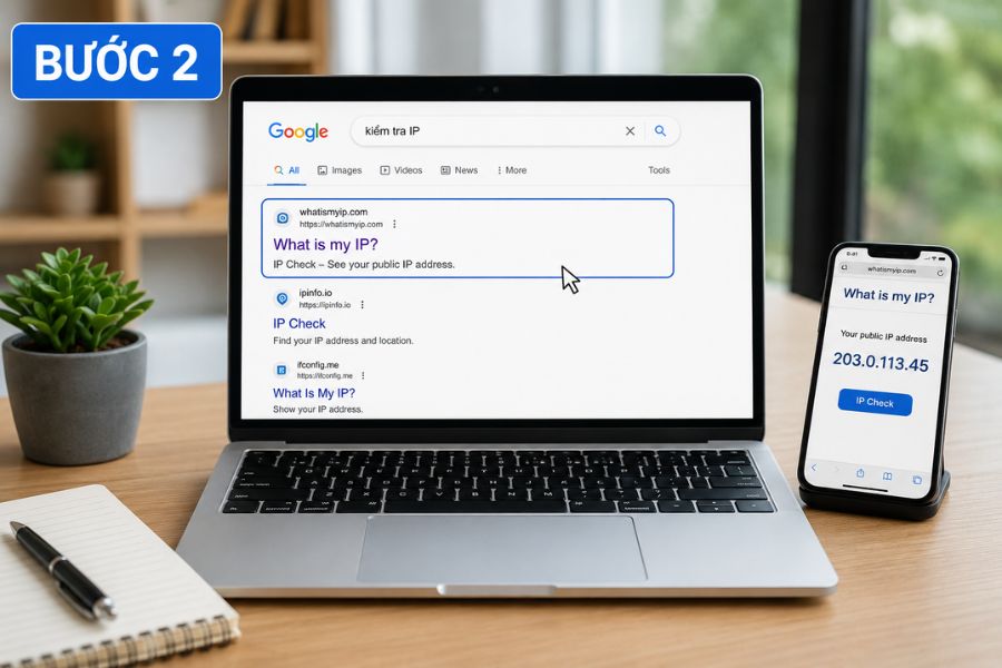 Cách Kiểm Tra IP Mạng Internet Đang Dùng Đơn Giản, Nhanh Chóng