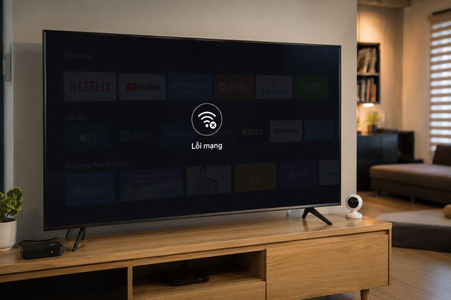 Tivi Sony không kết nối được internet: nguyên nhân và cách xử lý tại nhà