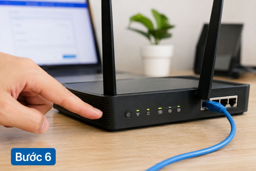 Cắm mạng LAN nhưng không vào được Internet