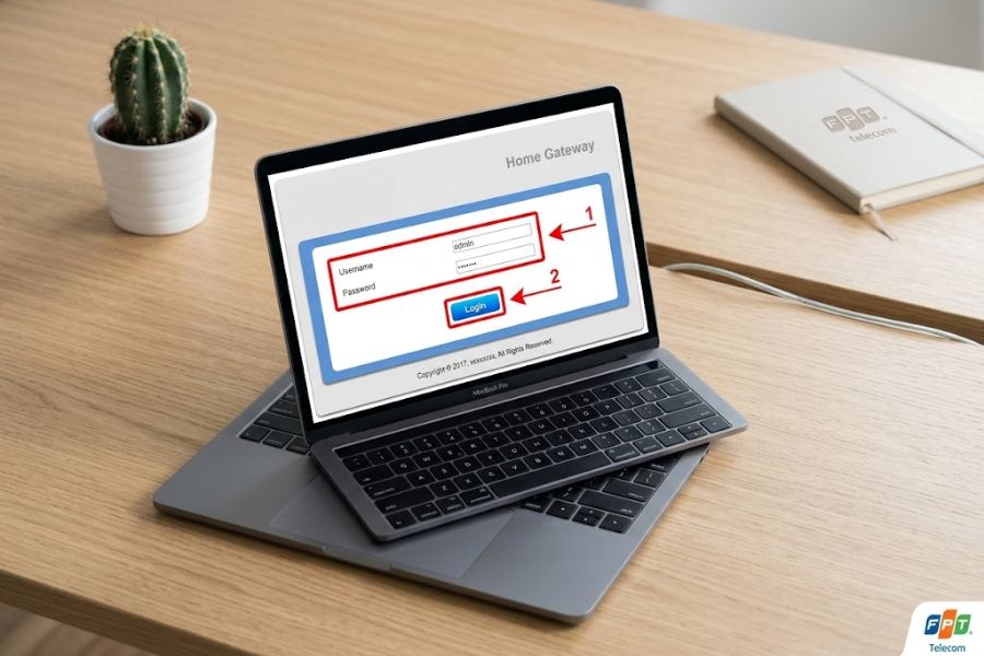 đổi mật khẩu wifi fpt