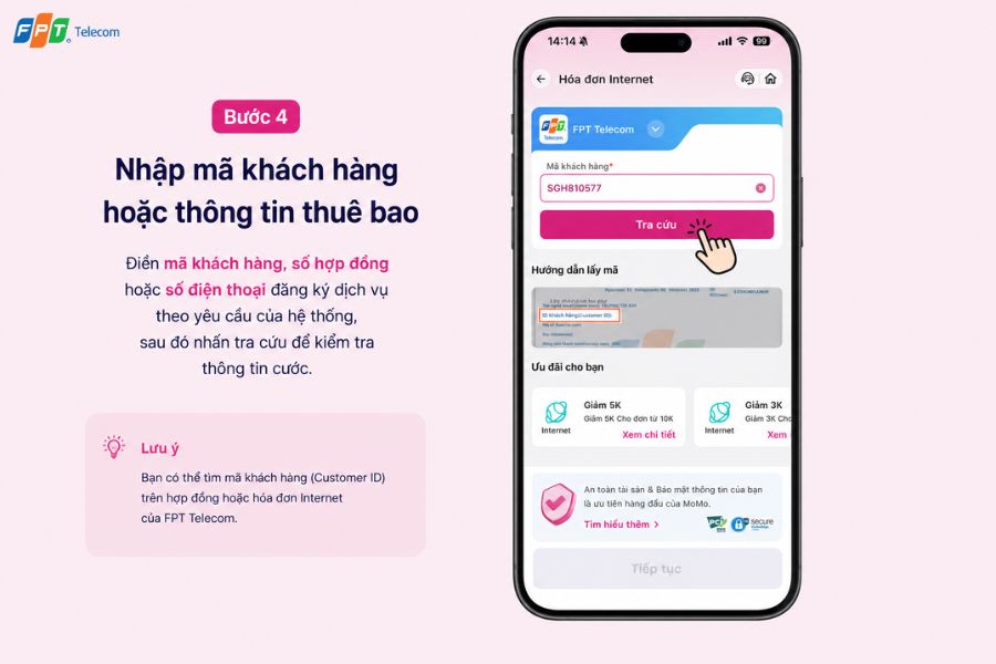 đóng tiền mạng fpt