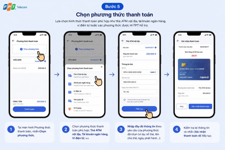 đóng tiền mạng fpt
