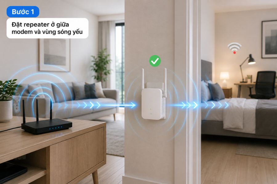 Kích sóng wifi
