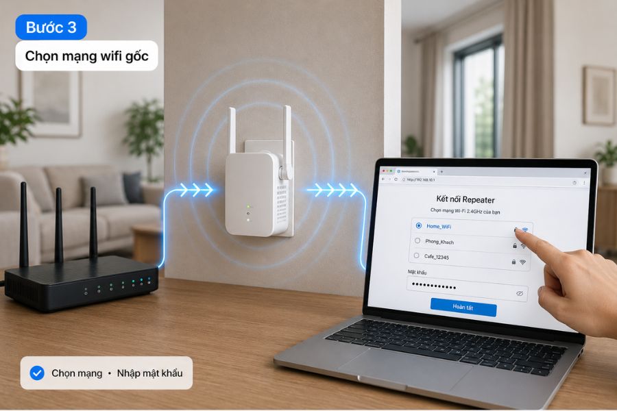 kích sóng wifi