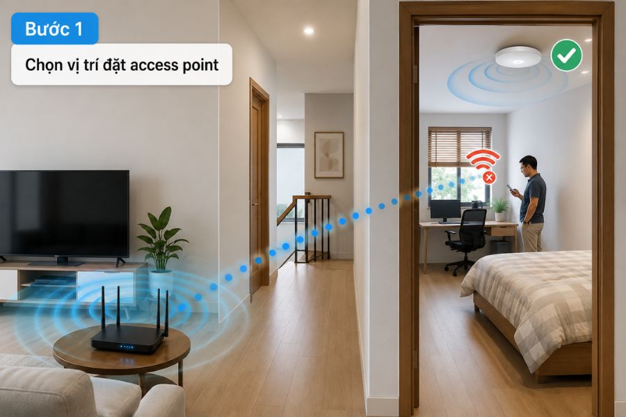 kích sóng wifi
