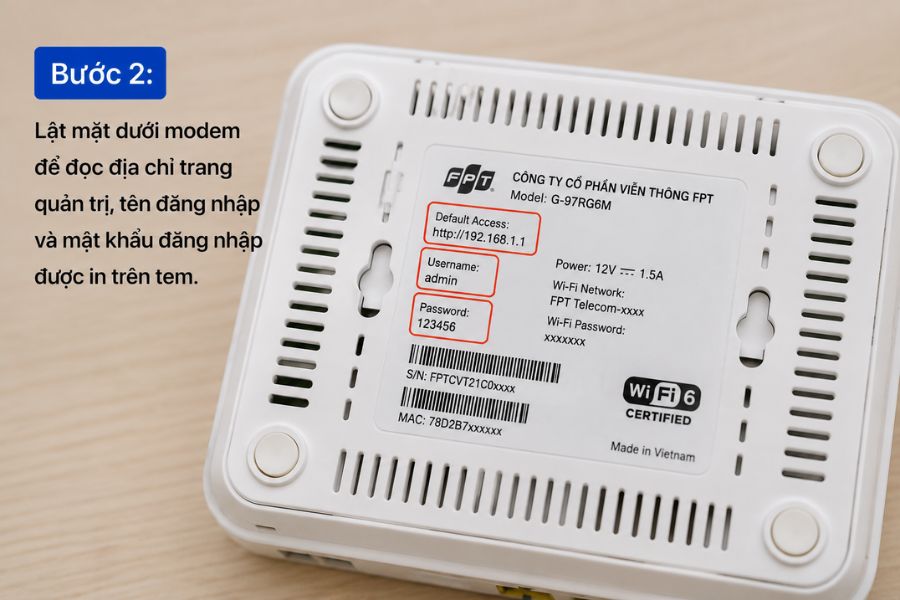 quên mật khẩu wifi