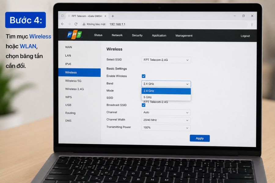 quên mật khẩu wifi