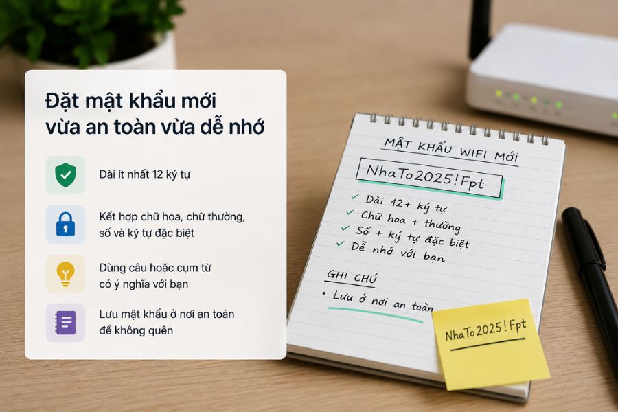 quên mật khẩu wifi