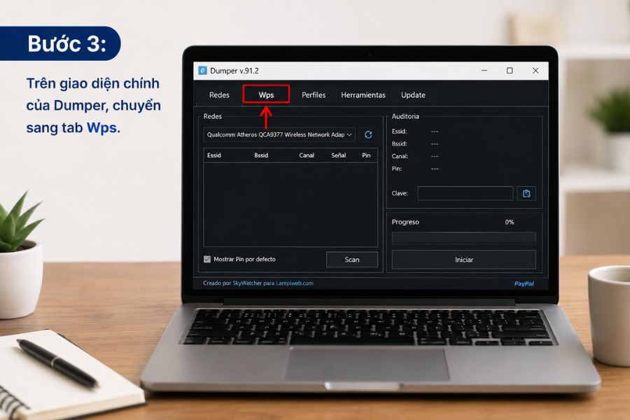 cách bẻ khóa pass wifi