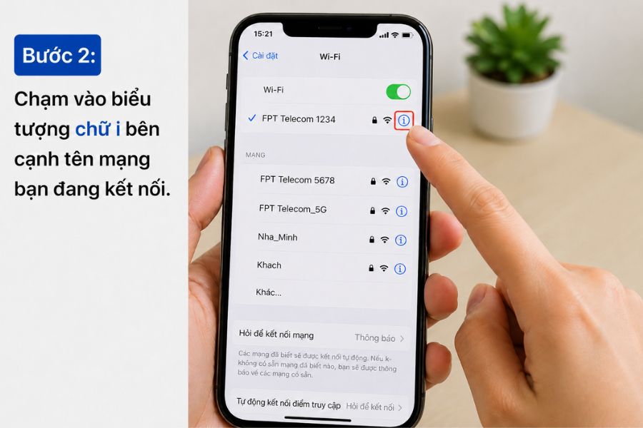 quên mật khẩu wifi