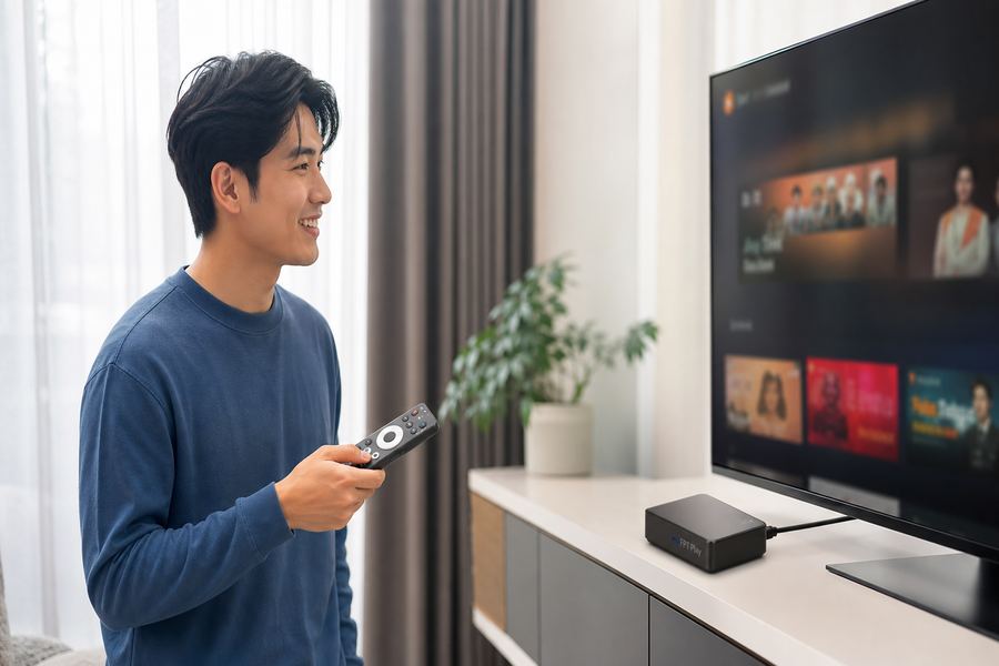Đầu thu FPT Play kèm theo các gói combo truyền hình