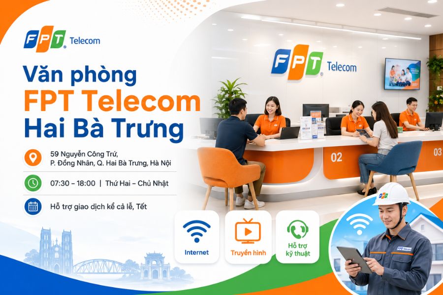 Lắp mạng FPT Hai Bà Trưng