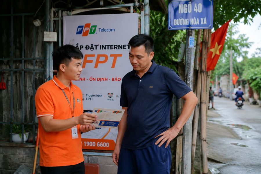 Lắp mạng FPT Hoà Xá