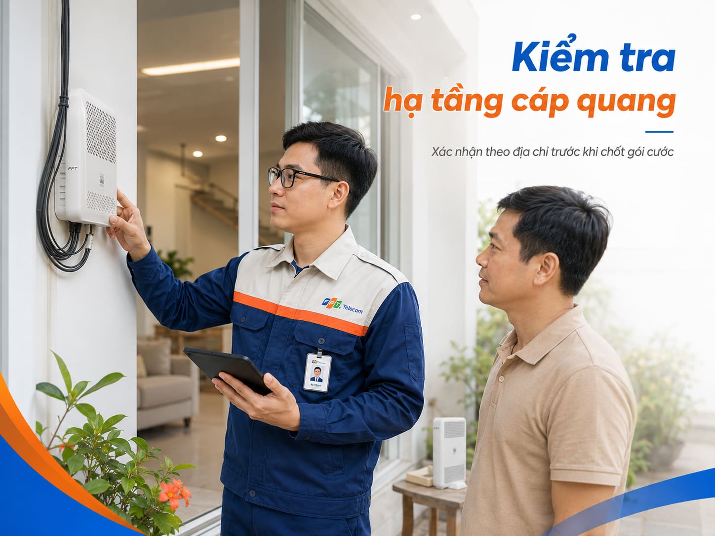 Xác nhận hạ tầng theo địa chỉ là bước quyết định trước khi chốt gói cước.