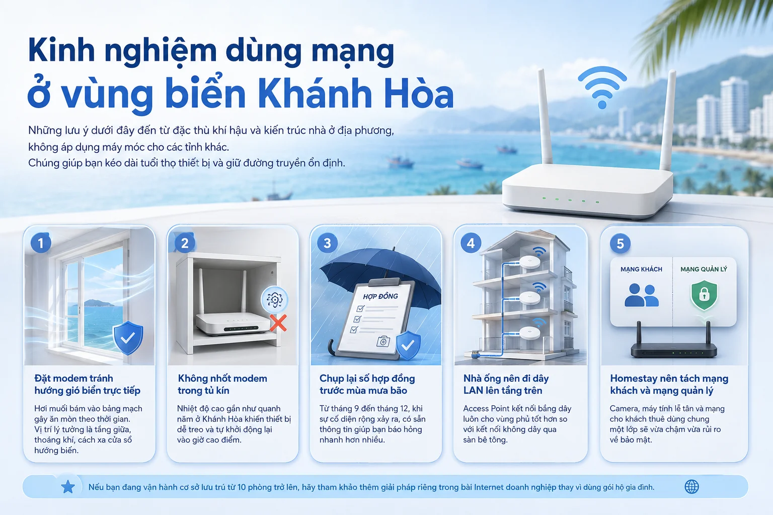 Kinh nghiệm sử dụng mạng Khánh Hòa