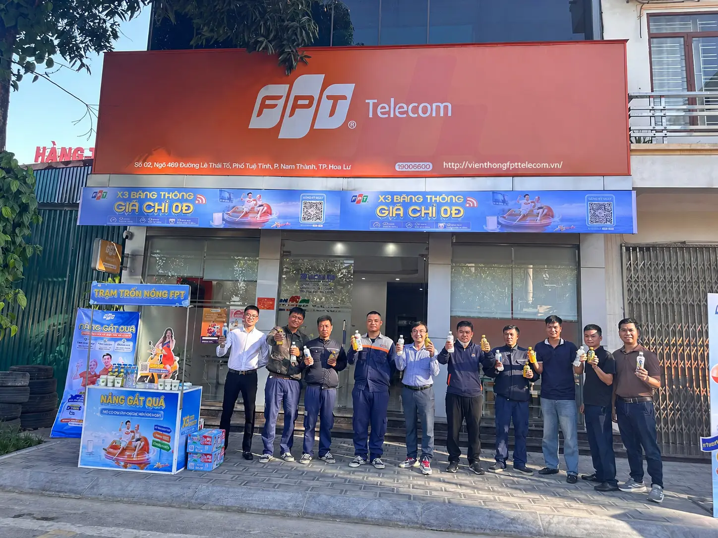 Văn phòng giao dịch FPT Telecom khu vực thành phố Ninh Bình