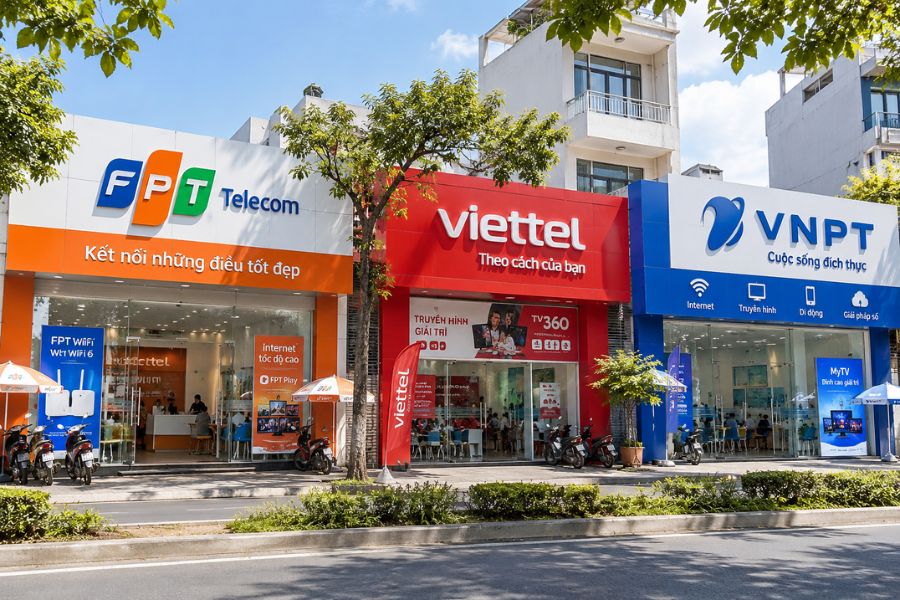 Lắp mạng Thái Bình với nhà mạng phổ biến