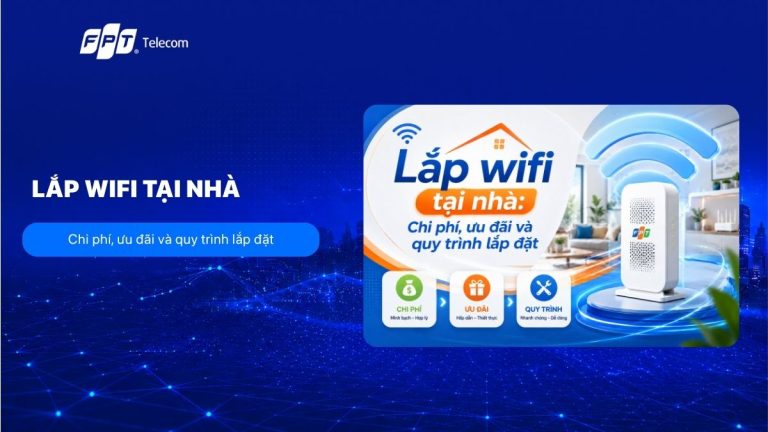 Lắp wifi FPT: X3 Băng thông, WiFi 6 hiện đại với giá cực ưu đãi