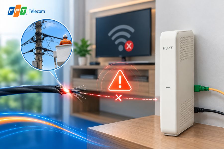 lỗi cáp quang fpt