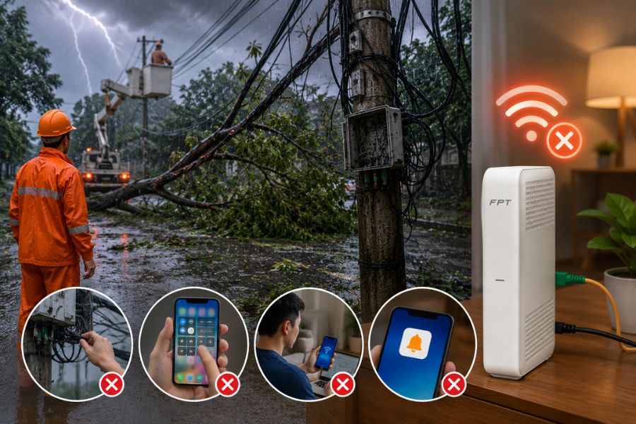 lỗi cáp quang fpt