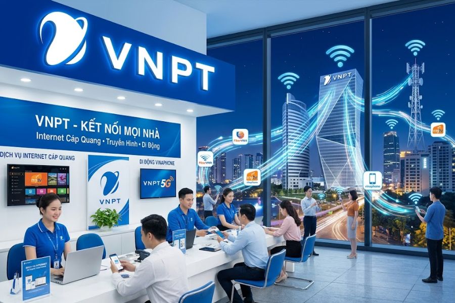 đặc điểm nhà mạng VNPT