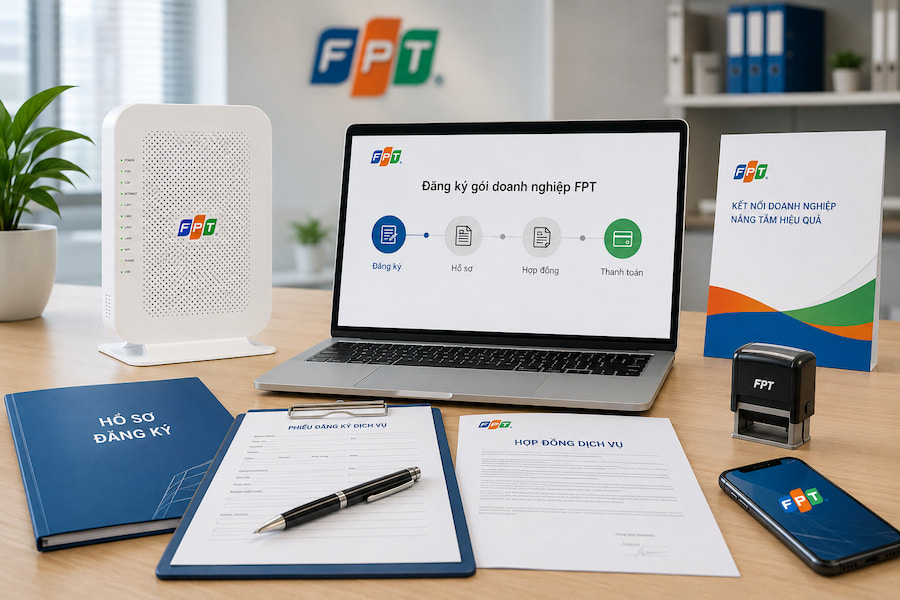 Thủ tục đăng ký gói doanh nghiệp FPT