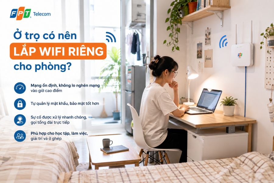 wifi cho nhà trọ