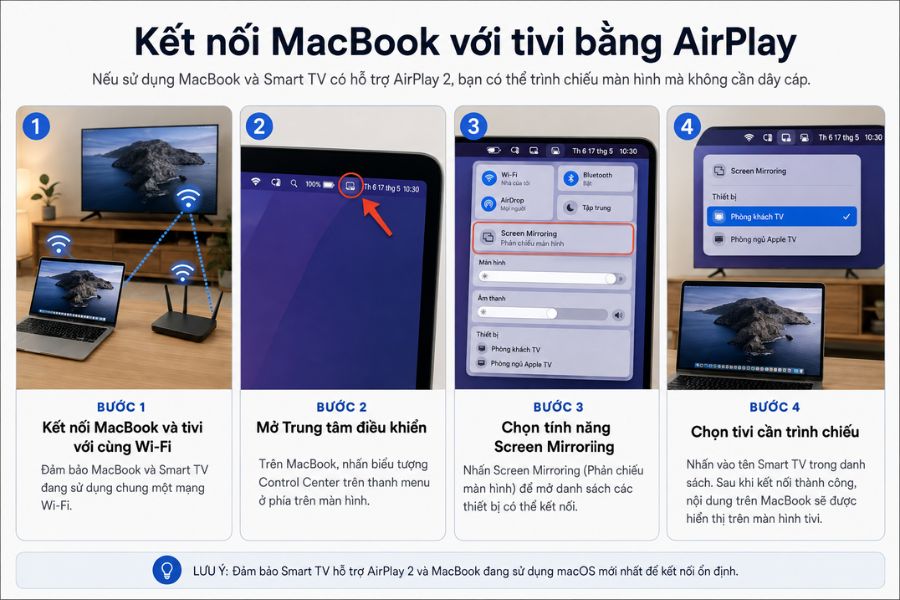 cách kết nối máy tính với tivi