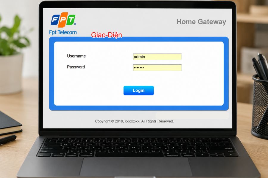 cài đặt modem fpt