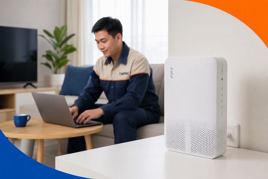 Modem băng tần kép FPT phủ sóng