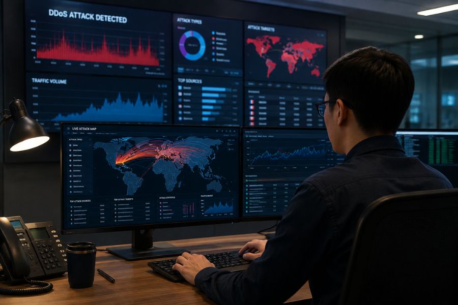 3 loại tấn công DDoS phổ biến